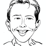 Black Rock Texture Close-Up Pattern